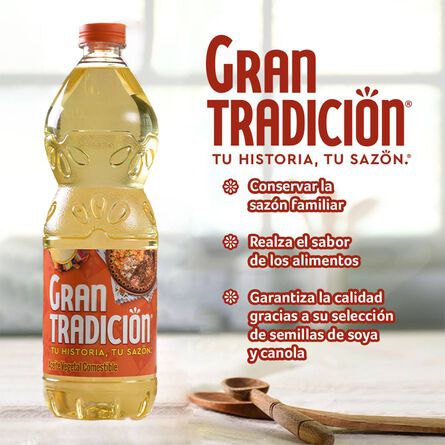 Aceite Comestible Gran Tradición 800 ml image number 1